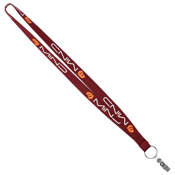 3/4" Recycled Euro Soft Lanyard (QuickShip) 18-24 Days 1