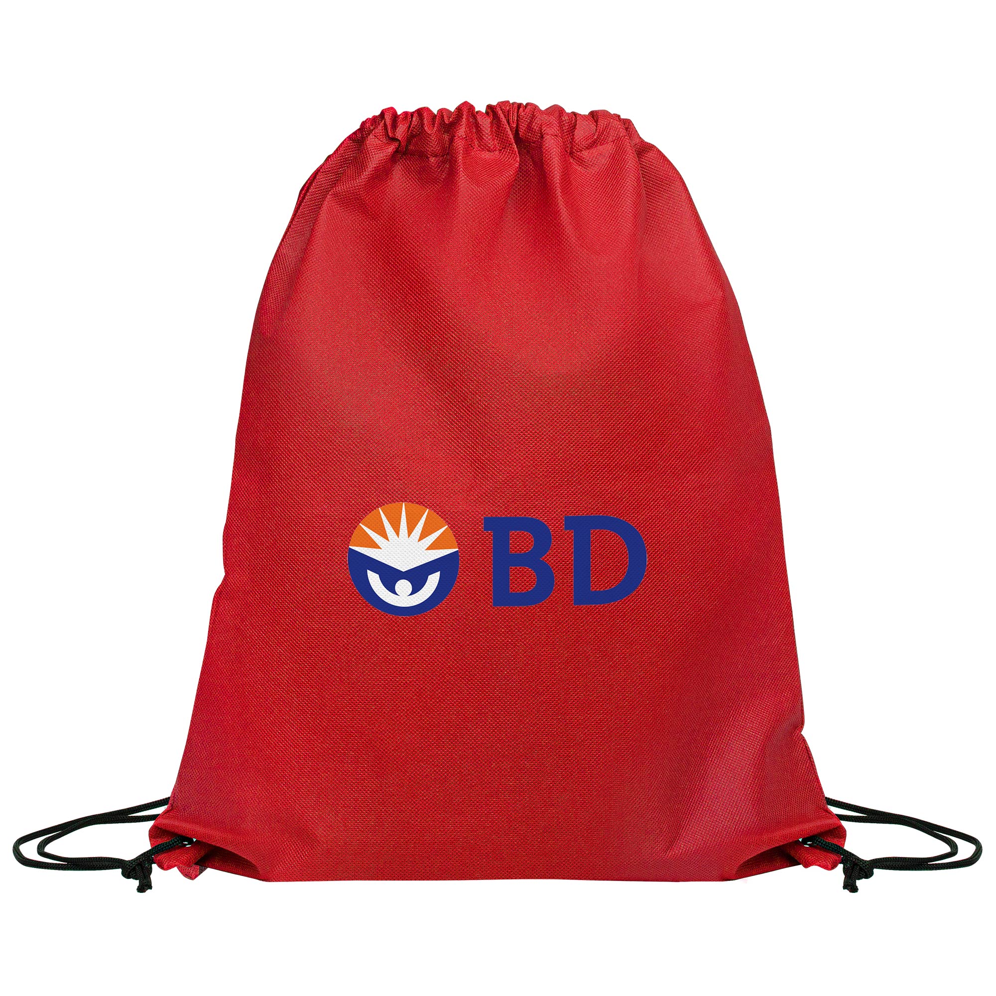 Eco-Friendly 80GSM Non-Woven Drawstring Backpack 1
