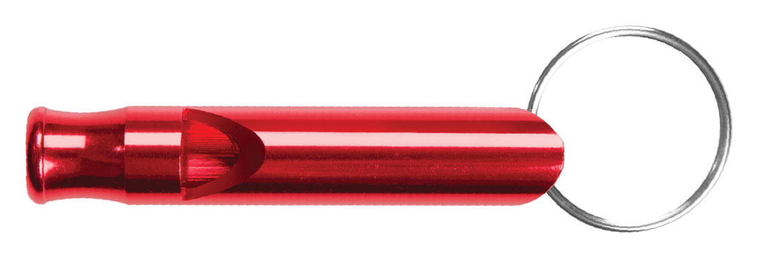 Aluminum Metal Whistle Key Chain 2
