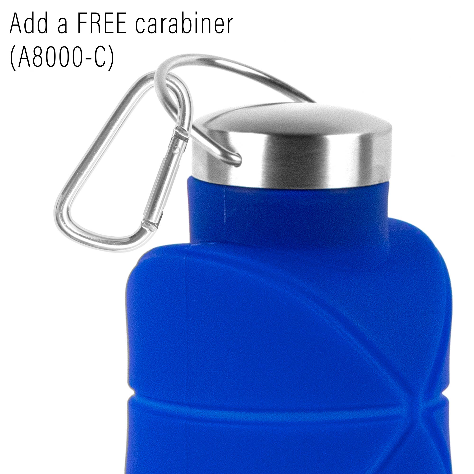 25 Oz. Origami Silicone Water Bottle 1