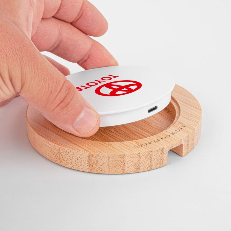 The Shreveport Wireless Charger And Bamboo Base 1 The Shreveport Wireless Charger And Bamboo Base 1