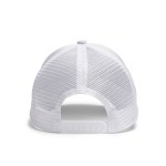Snapback Trucker's Cap (QuickShip - 3-4 Weeks) - White Blank Back Snapback Trucker's Cap (QuickShip - 3-4 Weeks) - White Blank Back