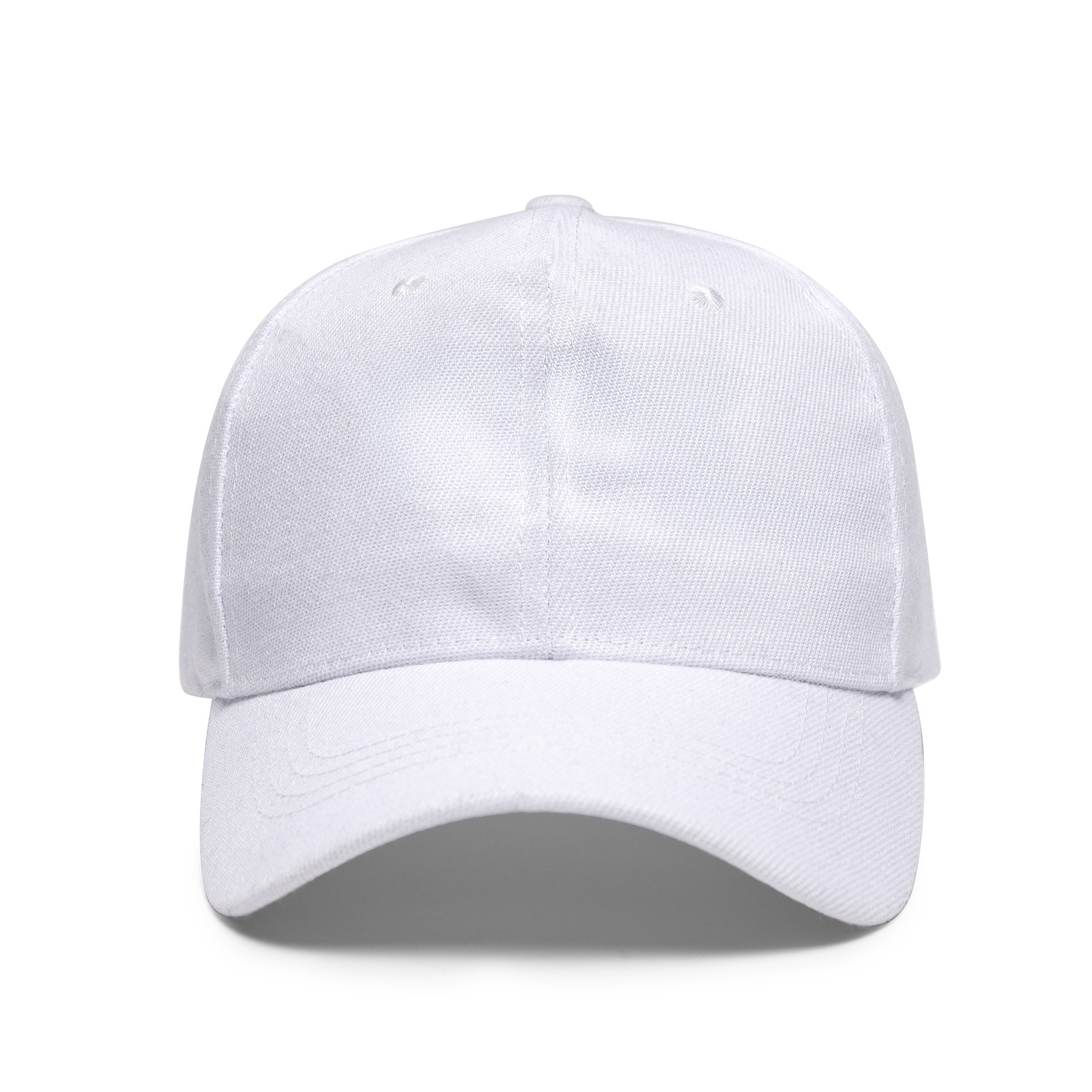 Promo Poly-Cotton 6 Panel Velcro Strap Baseball Cap (Air - 3-4 Weeks) 1