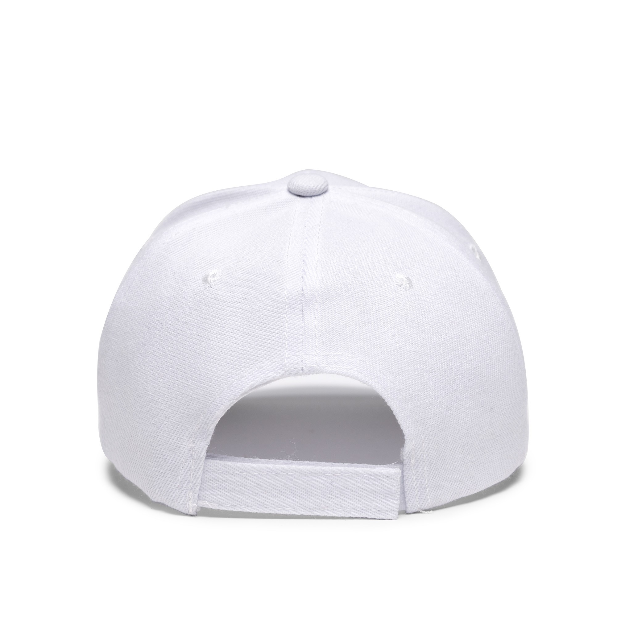 Promo Poly-Cotton 6 Panel Velcro Strap Baseball Cap (Air - 3-4 Weeks) 1