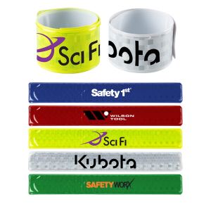 Reflective Slap Wristband (Factory Direct - 10-12 Weeks Ocean) 1 Reflective Slap Wristband (Factory Direct - 10-12 Weeks Ocean) 1