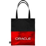 Dye Sublimation 300D Polyester Tote - Black/Various Dye Sublimation 300D Polyester Tote - Black/Various