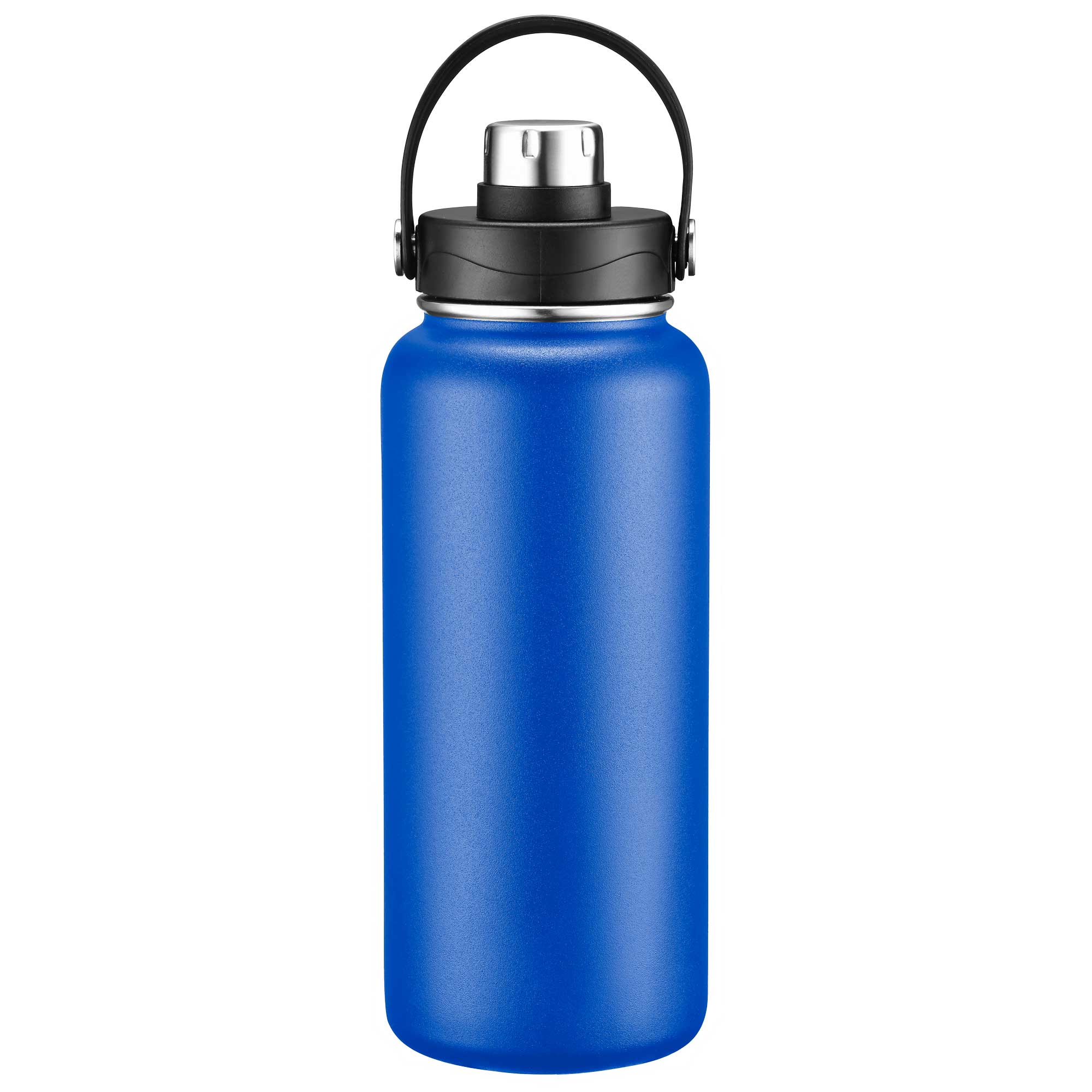 34oz Double-Wall Insulated Stainless Steel Water Bottle with Flip Spout 1