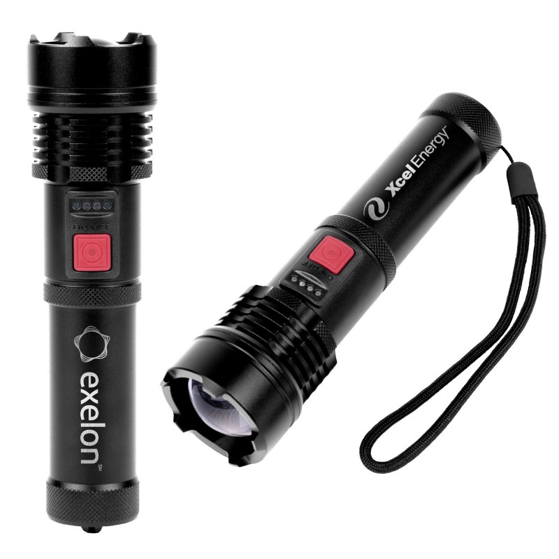800LM Metal Flashlight w/1500mAh Rechargeable Battery (Factory Direct) 10-12 Weeks 1 800LM Metal Flashlight w/1500mAh Rechargeable Battery (Factory Direct) 10-12 Weeks 1