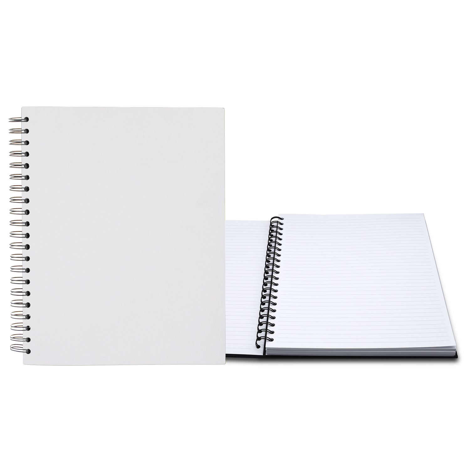 8.5" x 11" Premium Leather Spiral Journal 1