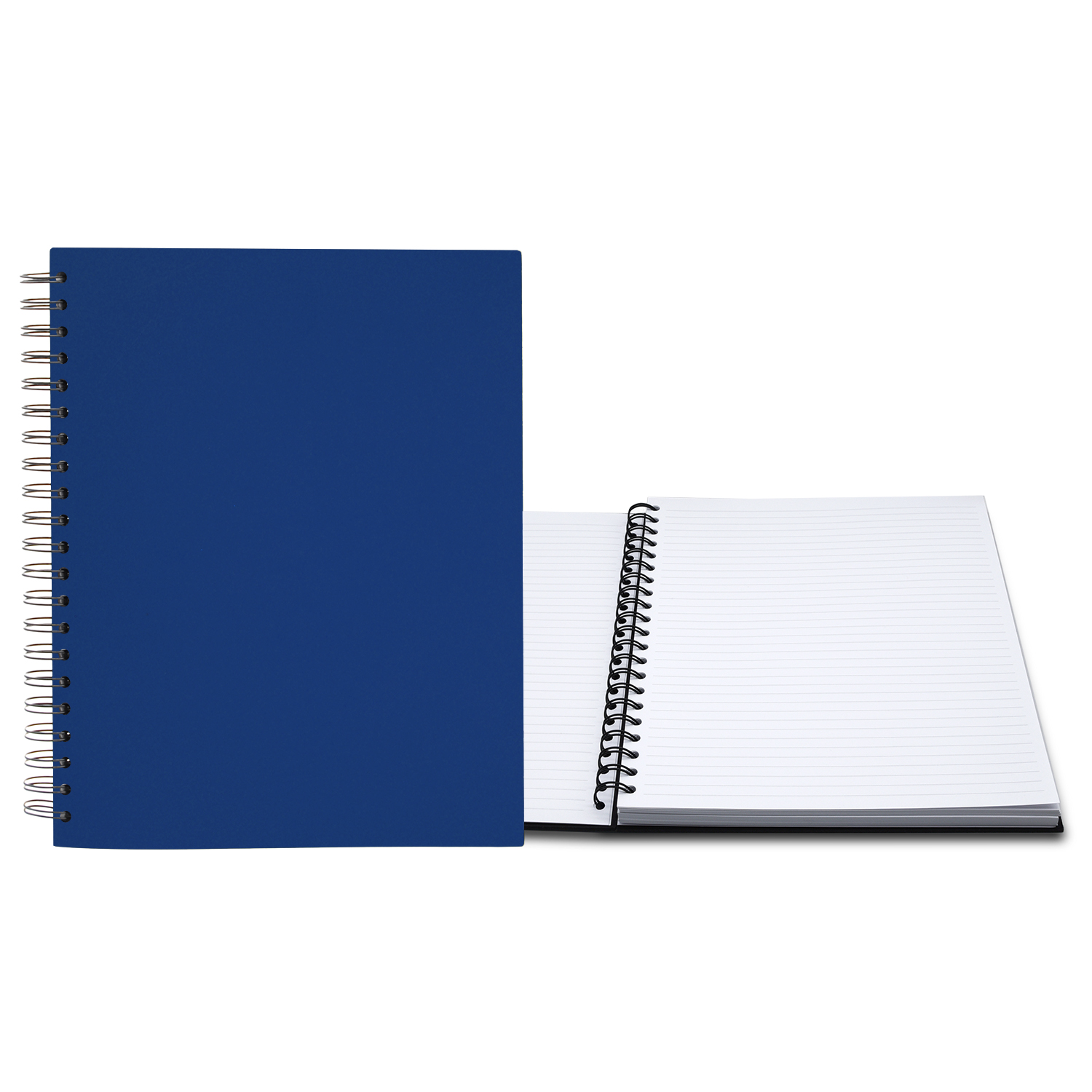 8.5" x 11" Premium Leather Spiral Journal 1