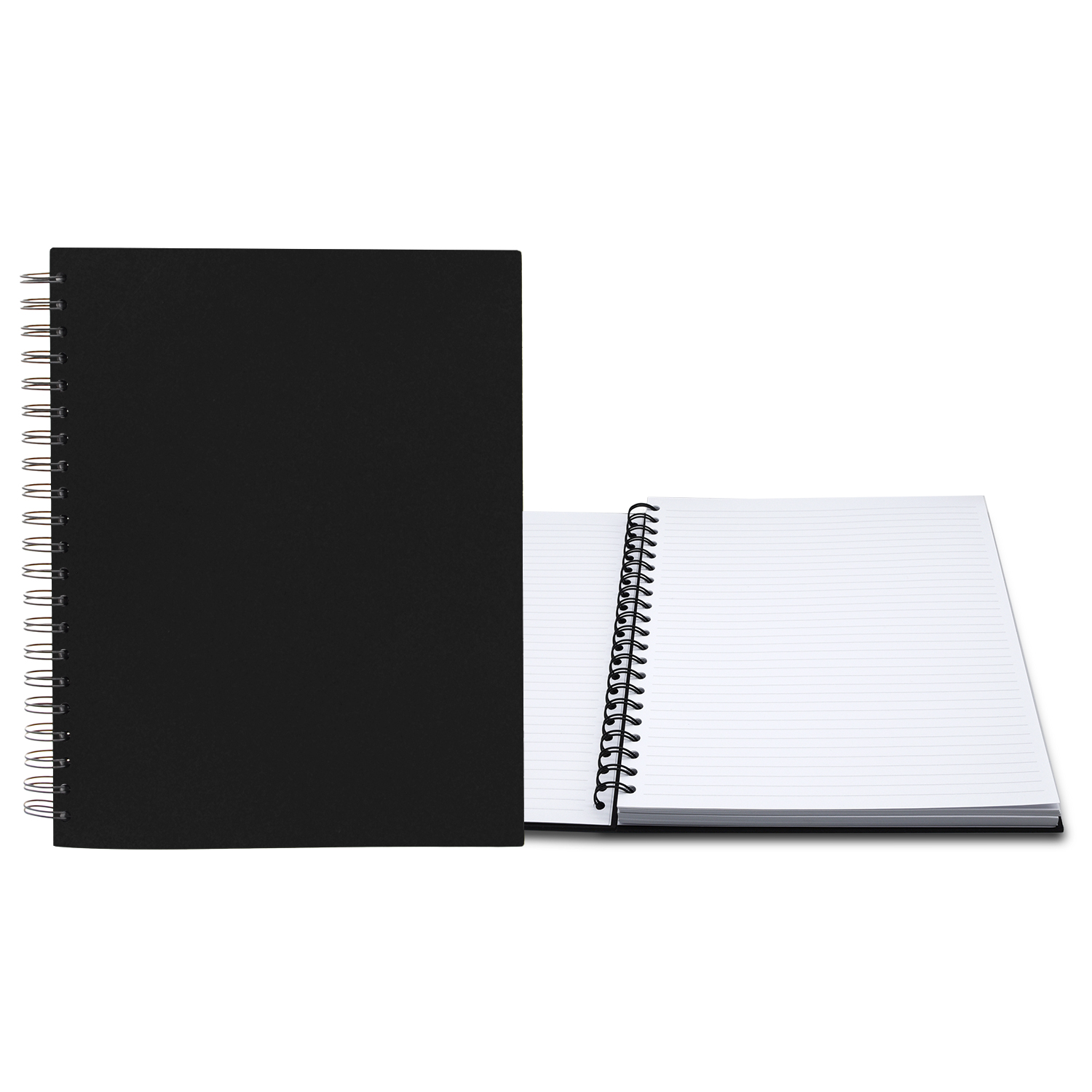 8.5" x 11" Premium Leather Spiral Journal 1