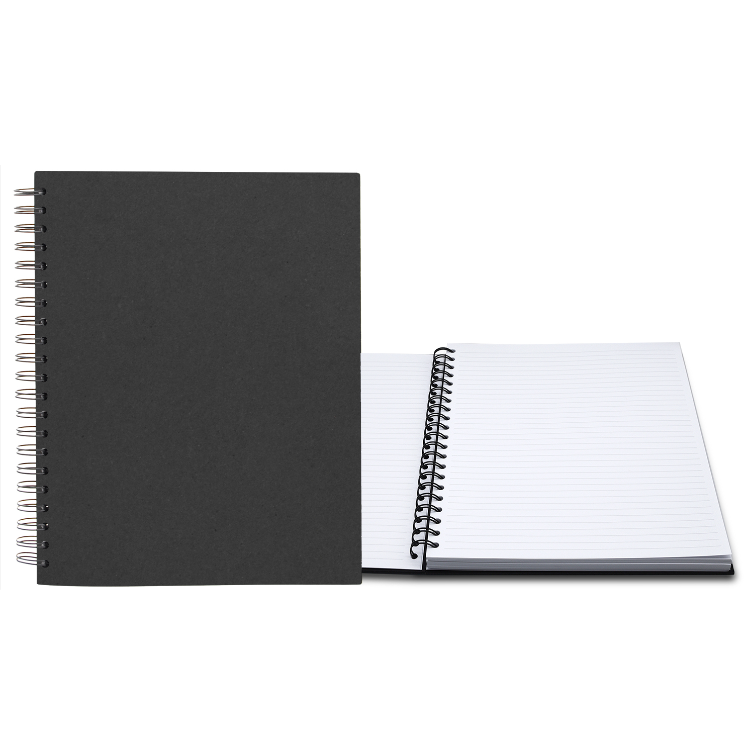8.5" x 11" Premium Leather Spiral Journal 1