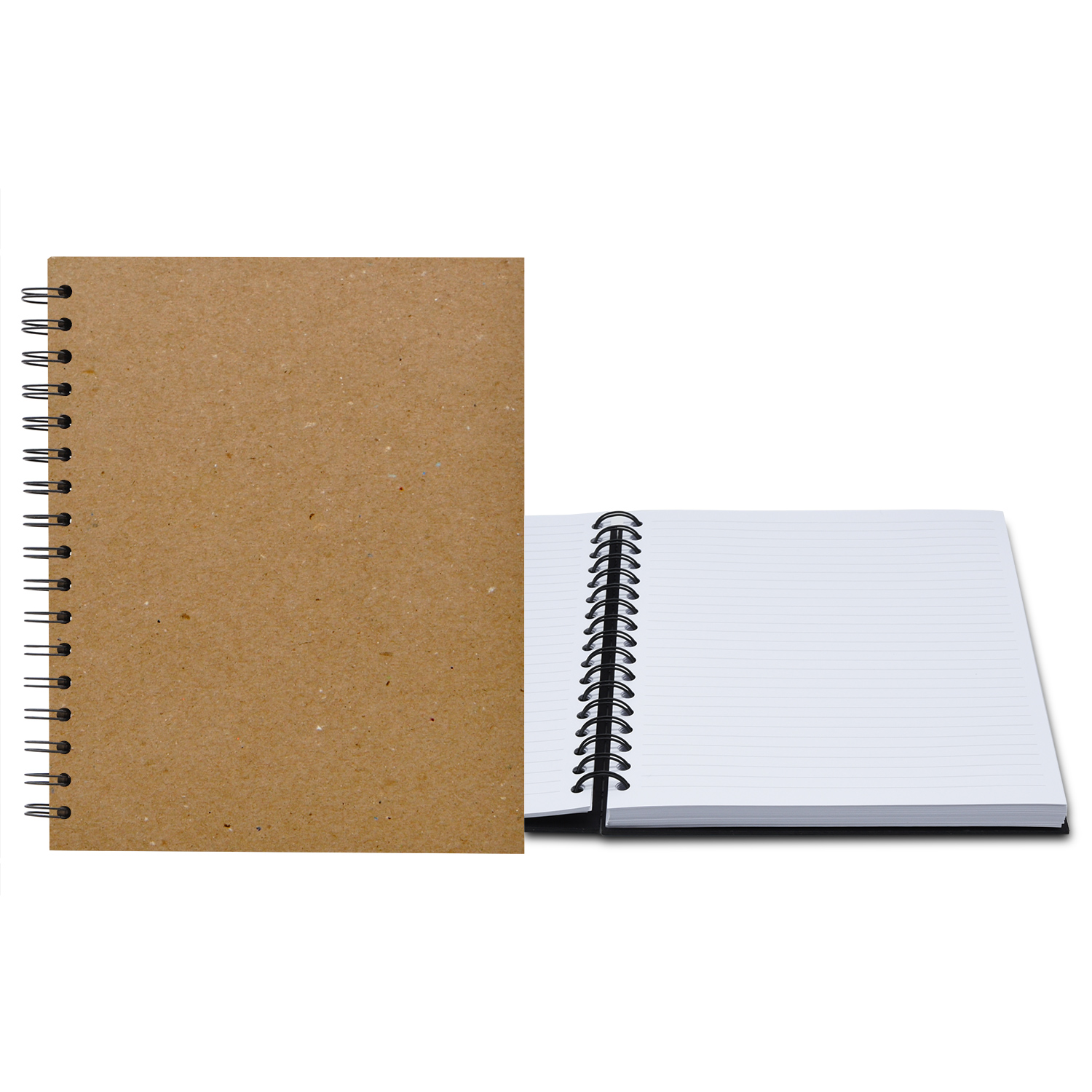 7" x 9" Recycled Spiral Journal 1