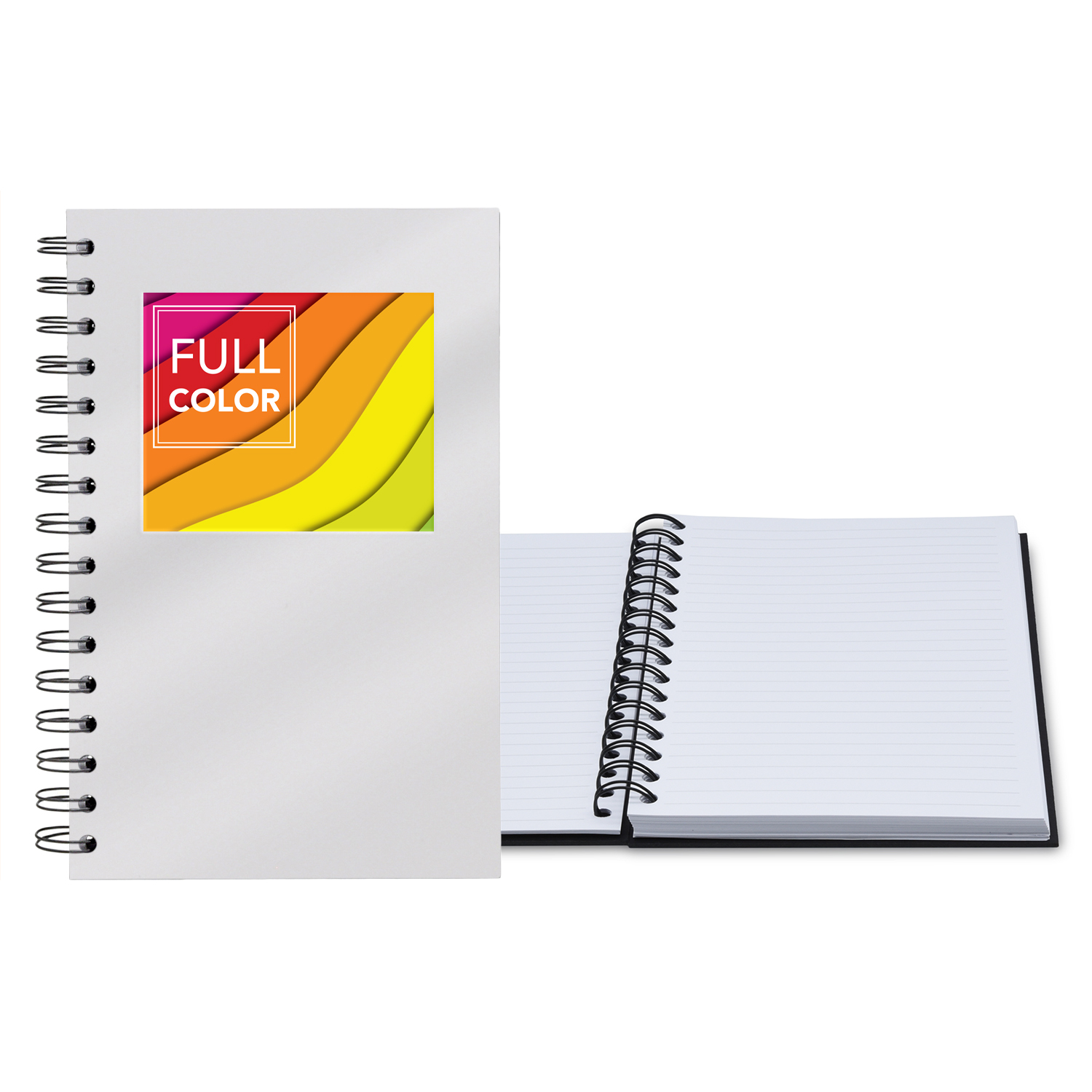 5.25" x 8.25" Window Spiral Journal 1