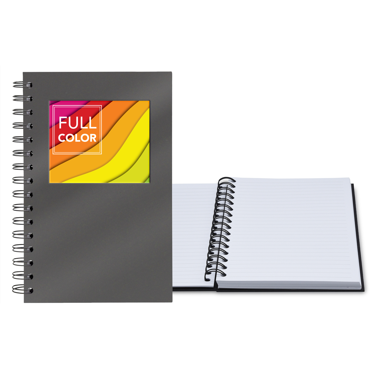 5.25" x 8.25" Window Spiral Journal 1