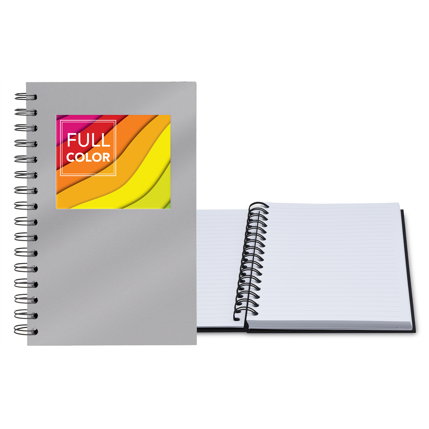 5.25" x 8.25" Window Spiral Journal 1