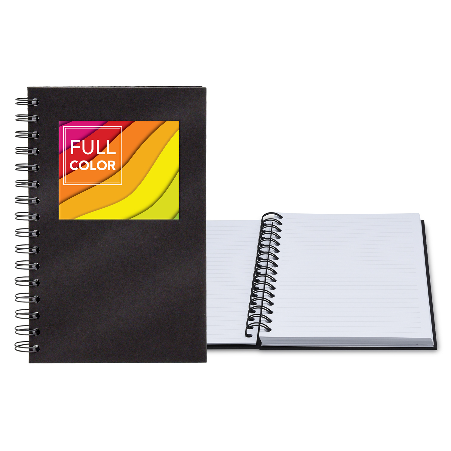 5.25" x 8.25" Window Spiral Journal 1