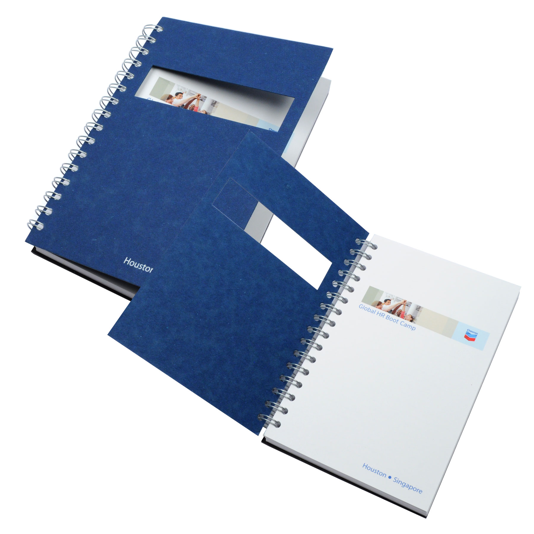 5.25" x 8.25" Window Spiral Journal 1