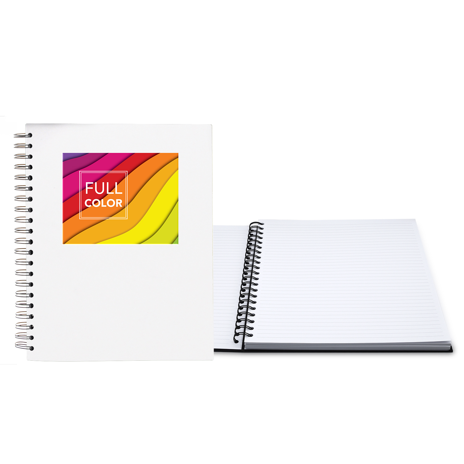 8.5" x 11" Window Spiral Journal 1