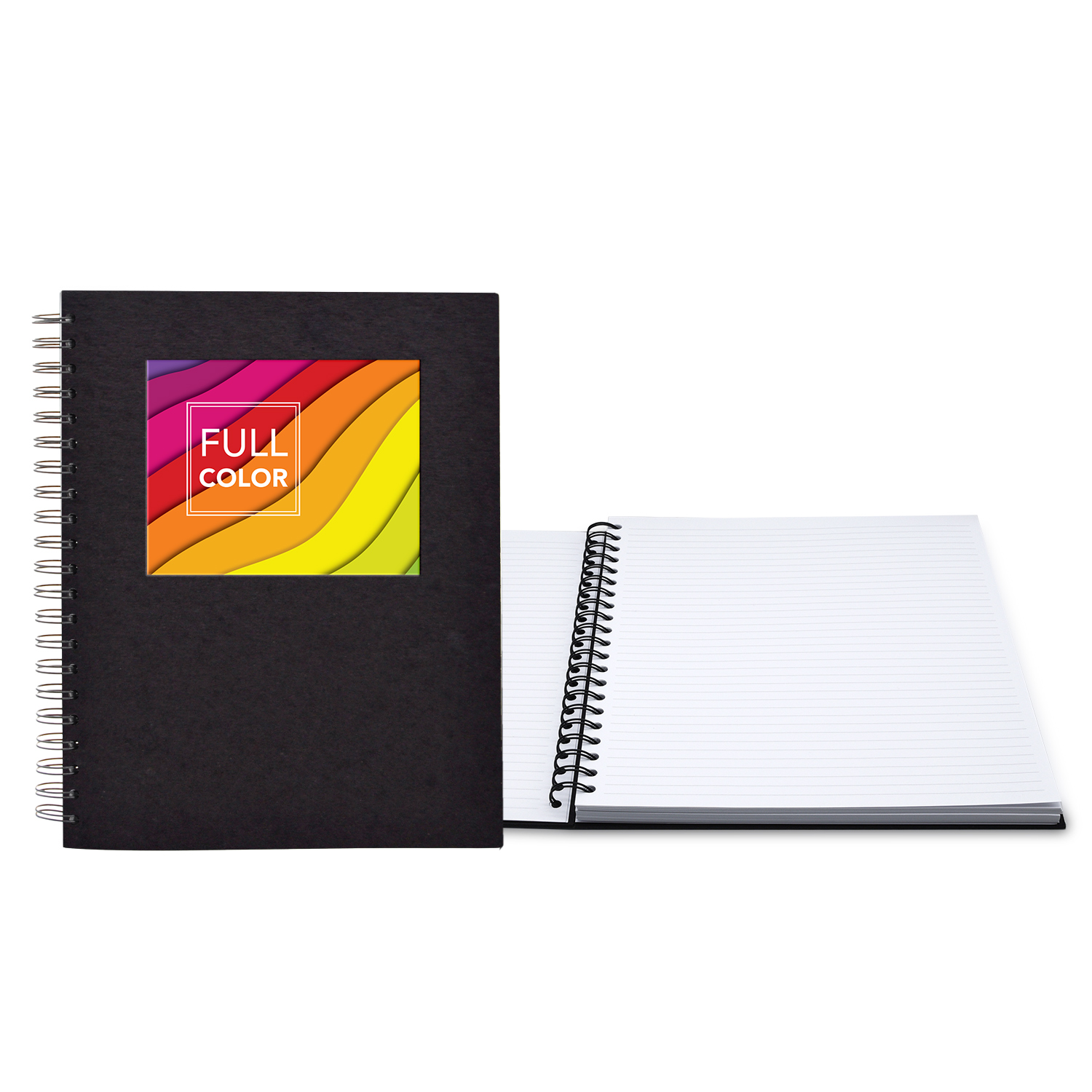 8.5" x 11" Window Spiral Journal 1