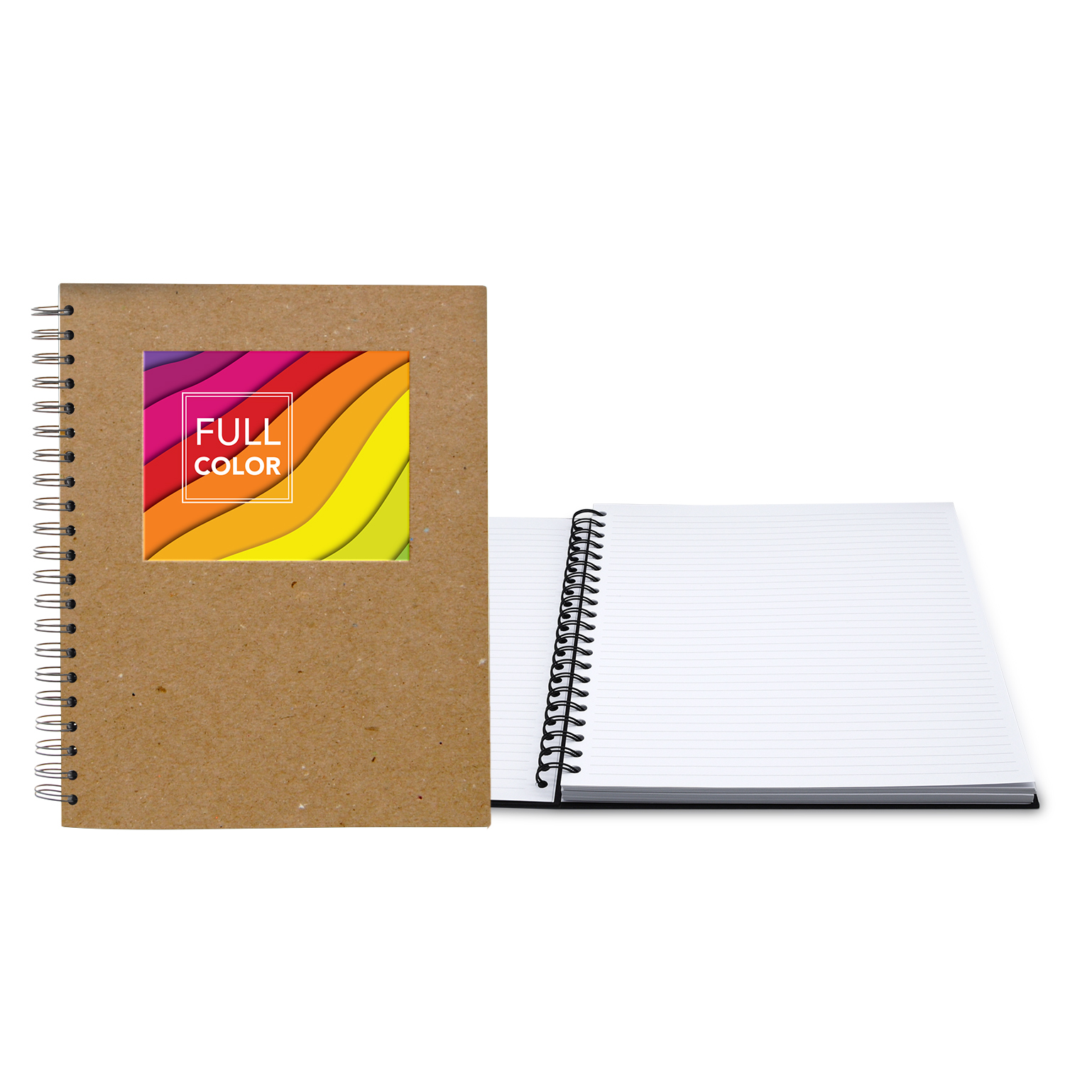 8.5" x 11" Window Spiral Journal 1