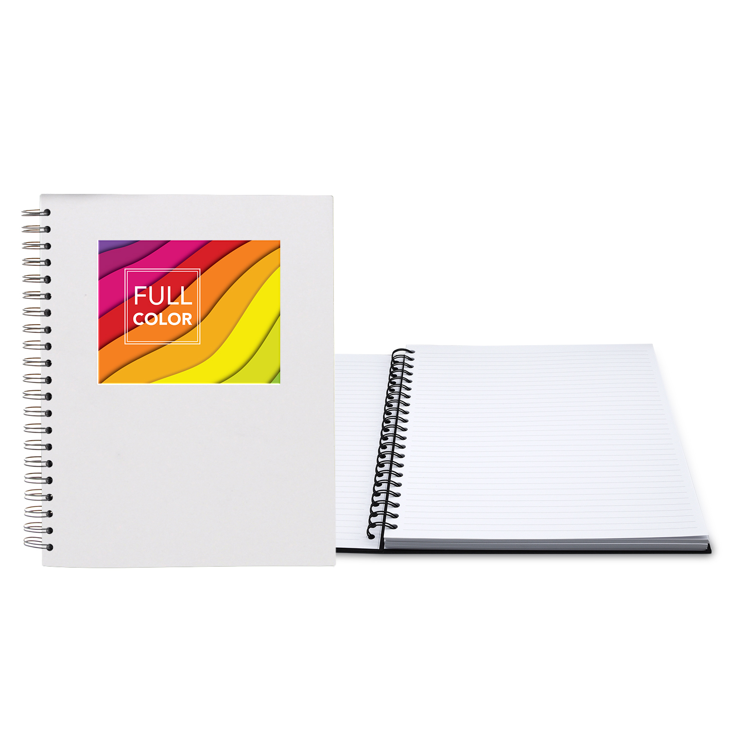 8.5" x 11" Window Spiral Journal 1