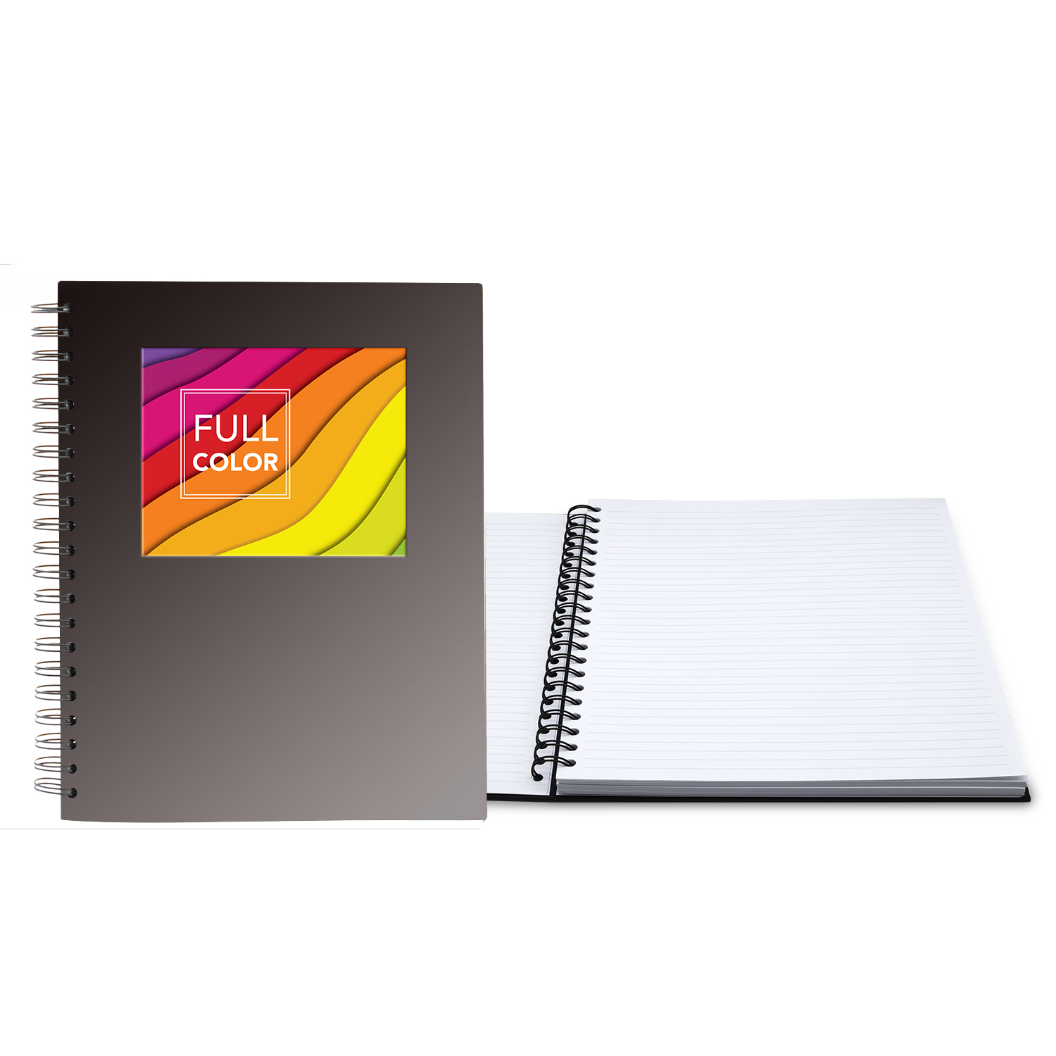8.5" x 11" Window Spiral Journal 1