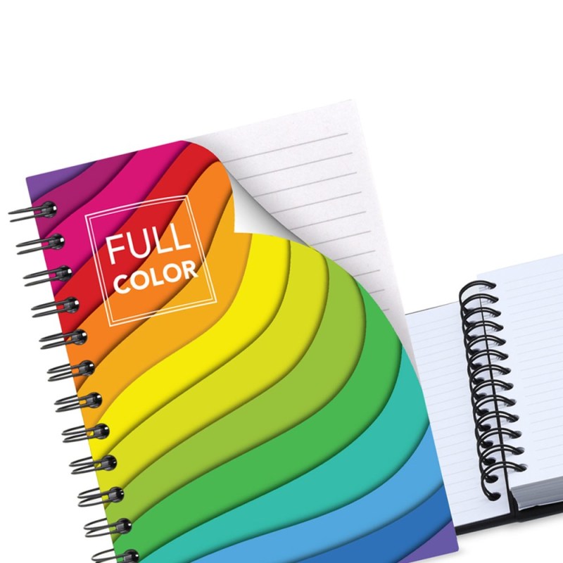 7" x 9" Full Color Value Spiral Journal 1 7" x 9" Full Color Value Spiral Journal 1