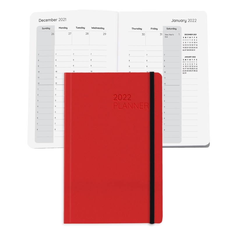Senzabrite Faux Leather Perfect Bound Weekly Planner Journal Book 1 Senzabrite Faux Leather Perfect Bound Weekly Planner Journal Book 1