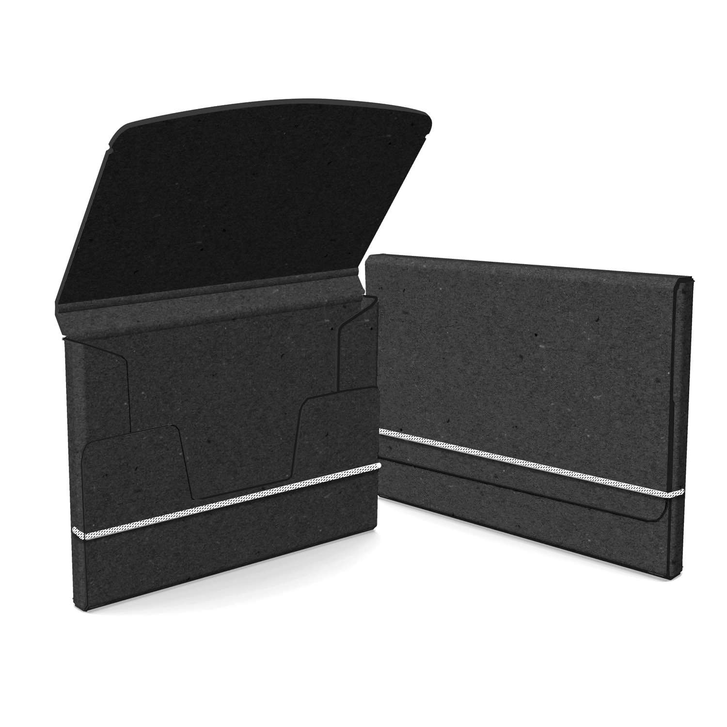 Small Elastic Folio (7.75"x5.5"x0.5") 1