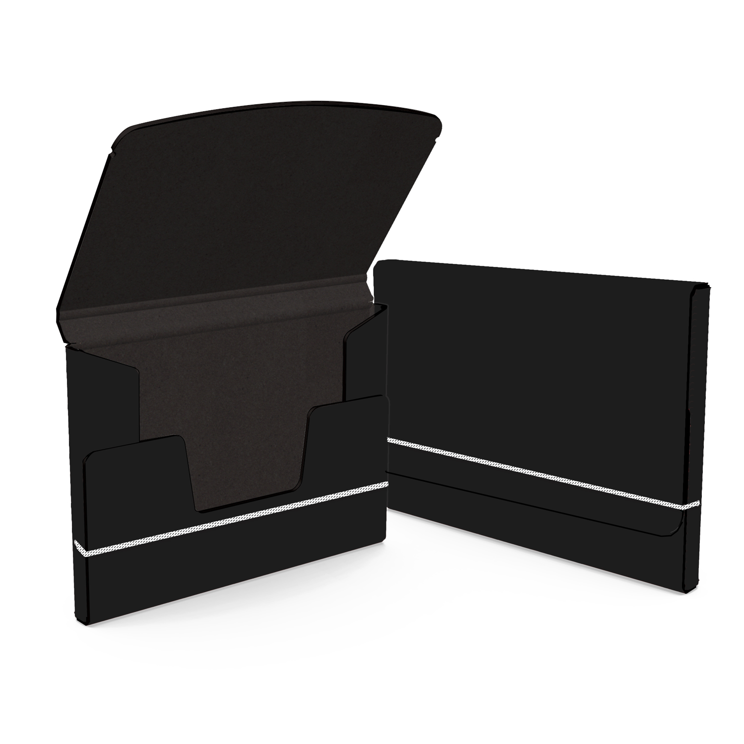 Small Elastic Folio (7.75"x5.5"x0.5") 1