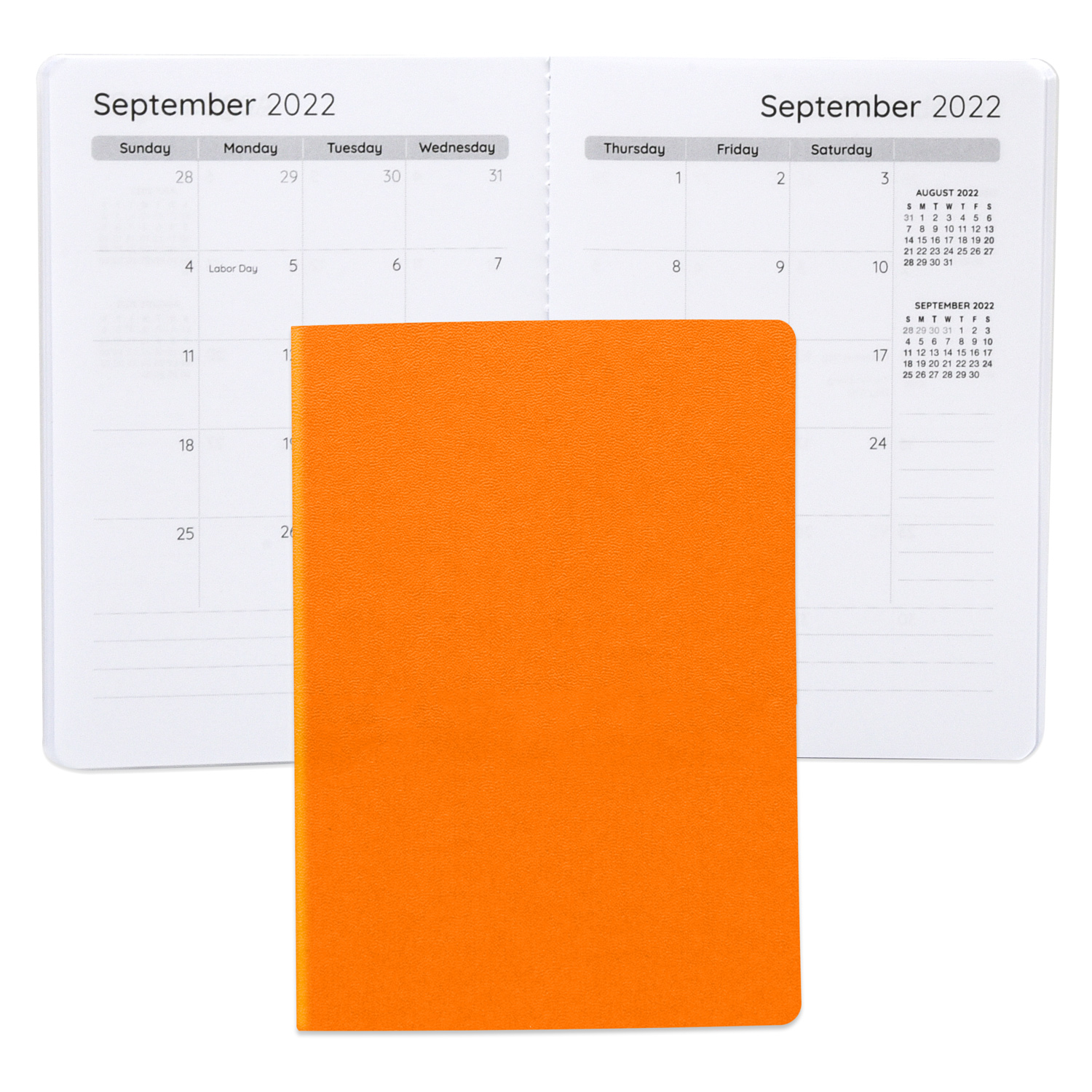 Senzabrite Faux Leather Commuter Monthly Planner 2