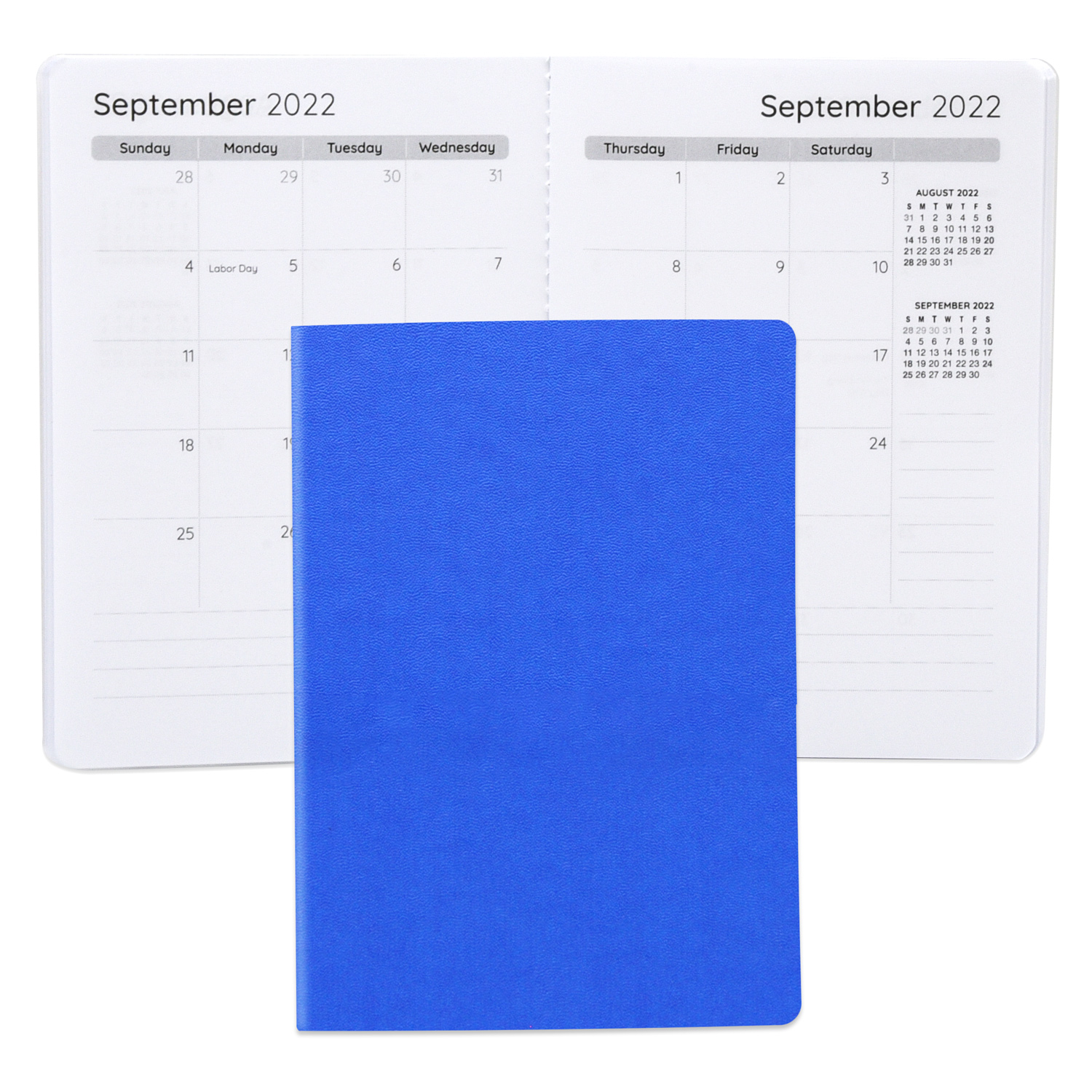 Senzabrite Faux Leather Commuter Monthly Planner 2