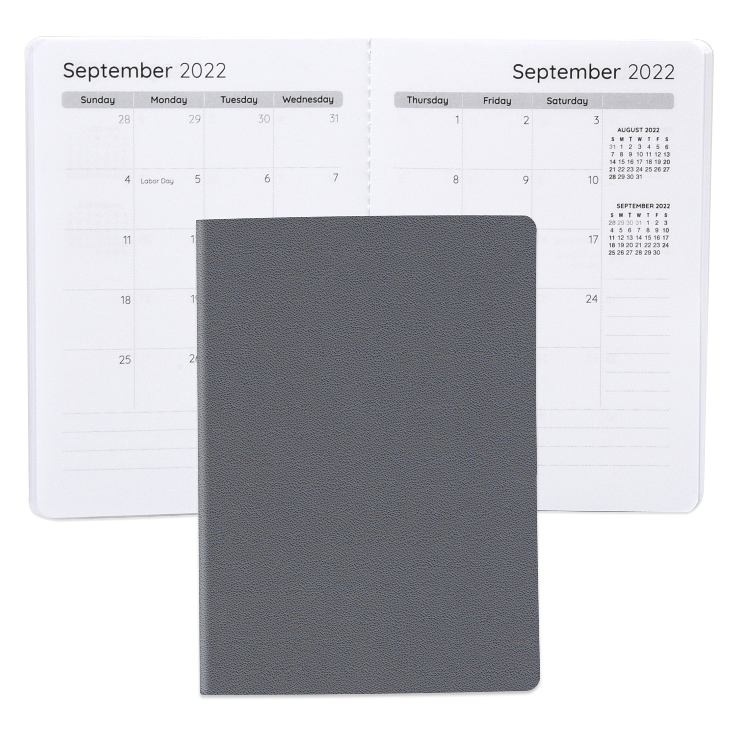 Senzabrite Faux Leather Commuter Monthly Planner 2
