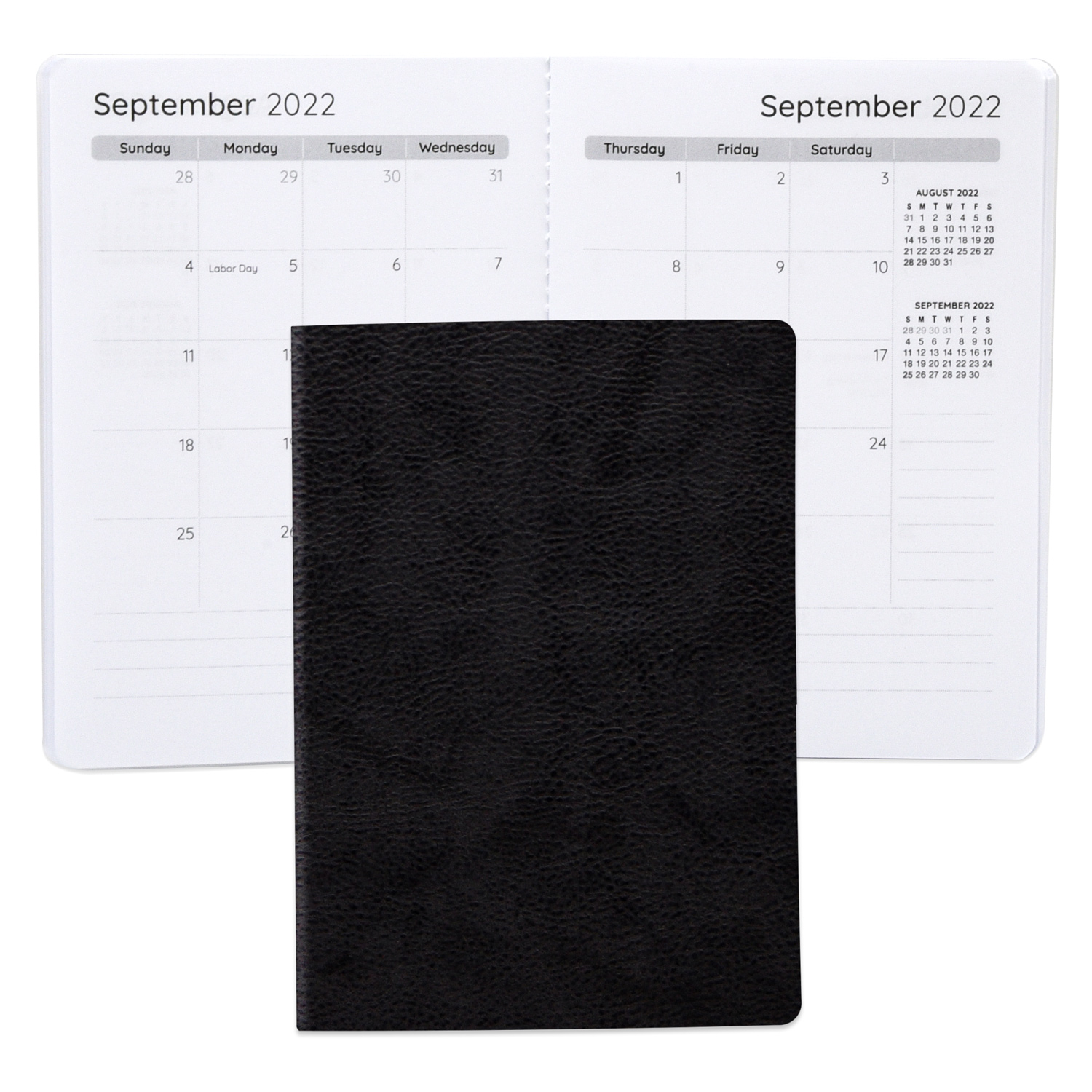 Senzabrite Faux Leather Commuter Monthly Planner 2