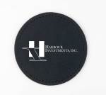 Classic Round Leather Coasters 1 Classic Round Leather Coasters 1