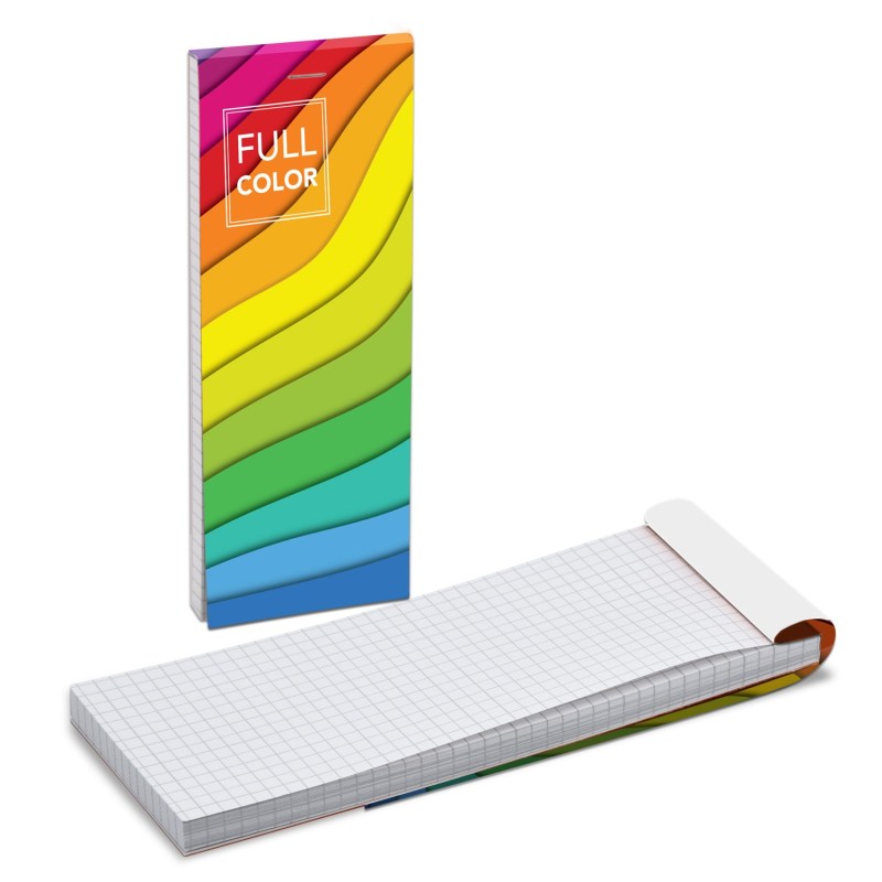 3" x 8" Full Color Sierra Jotter Notepad - FSC Certified 1 3" x 8" Full Color Sierra Jotter Notepad - FSC Certified 1