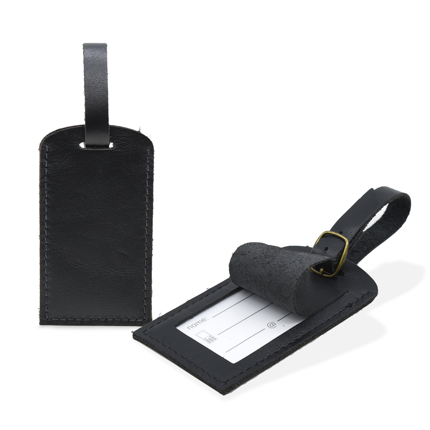 Outpost Leather Luggage Tag 2