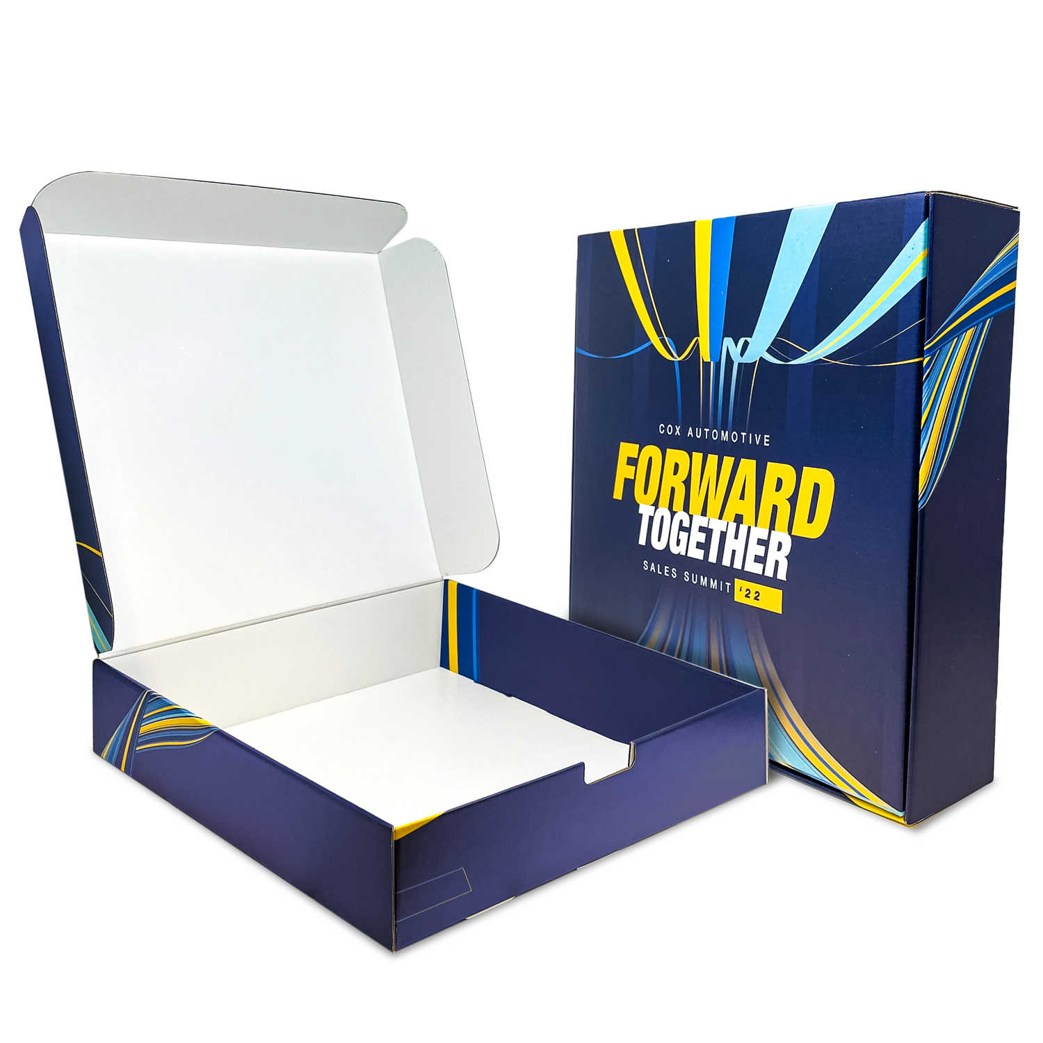 Custom Boxes Econolux Mailer Jumbo Size 14" x 13" x 3" 1