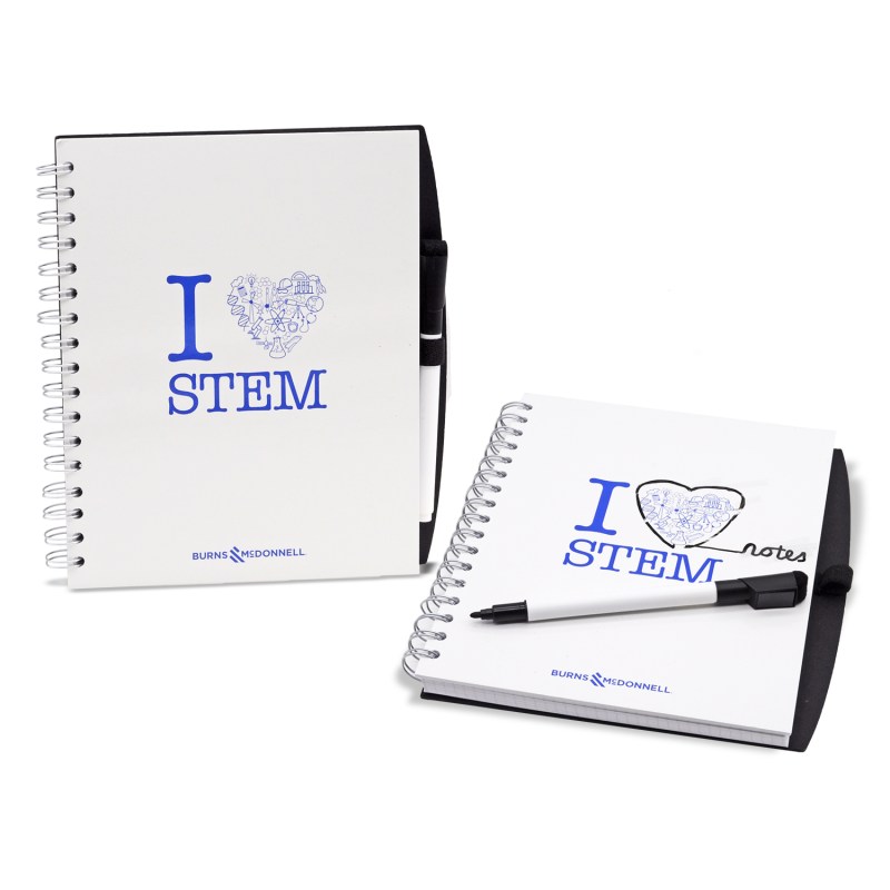 7" x 9" Dry Erase Spiral Journal 1 7" x 9" Dry Erase Spiral Journal 1
