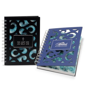 5" x 7" Venetian Curves Spiral Leather Journal 1 5" x 7" Venetian Curves Spiral Leather Journal 1