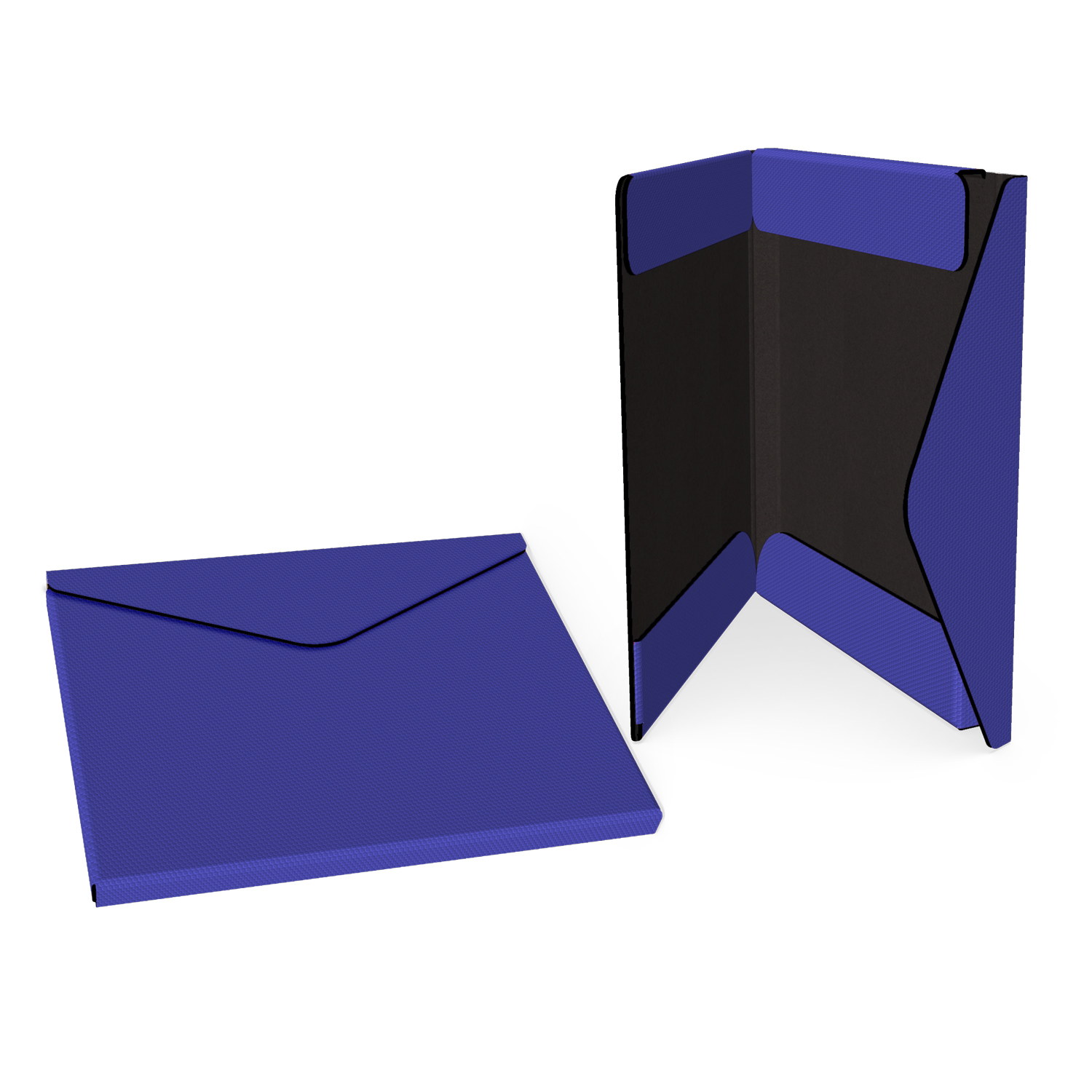 Portfolio 2 Pocket Folder w/ Snap or Velcro (12.5"x10"x0.75") 1