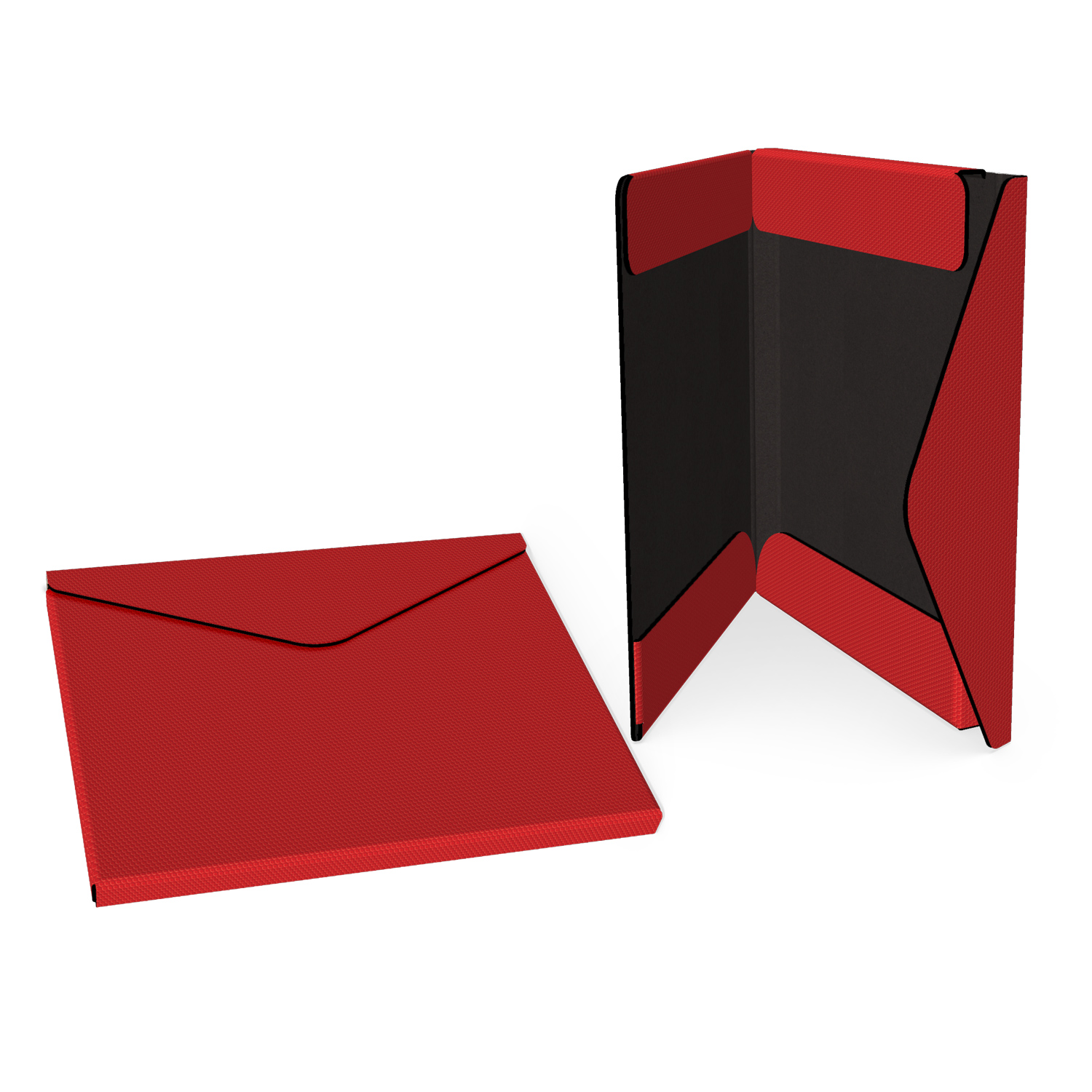 Portfolio 2 Pocket Folder w/ Snap or Velcro (12.5"x10"x0.75") 1
