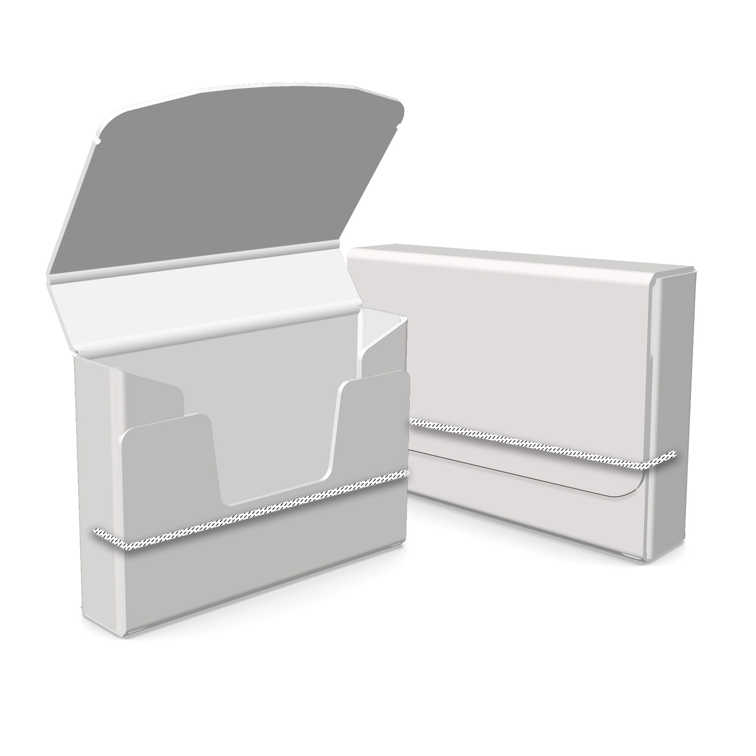 Small Elastic Folio (6.5"x4.5"x1.25") 1