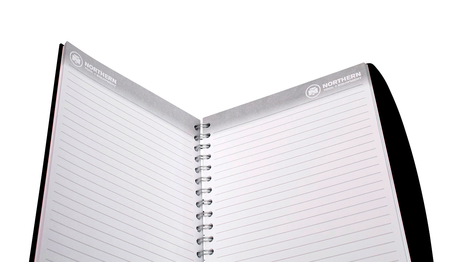 8.5" x 11" Recycled Spiral Journal 1