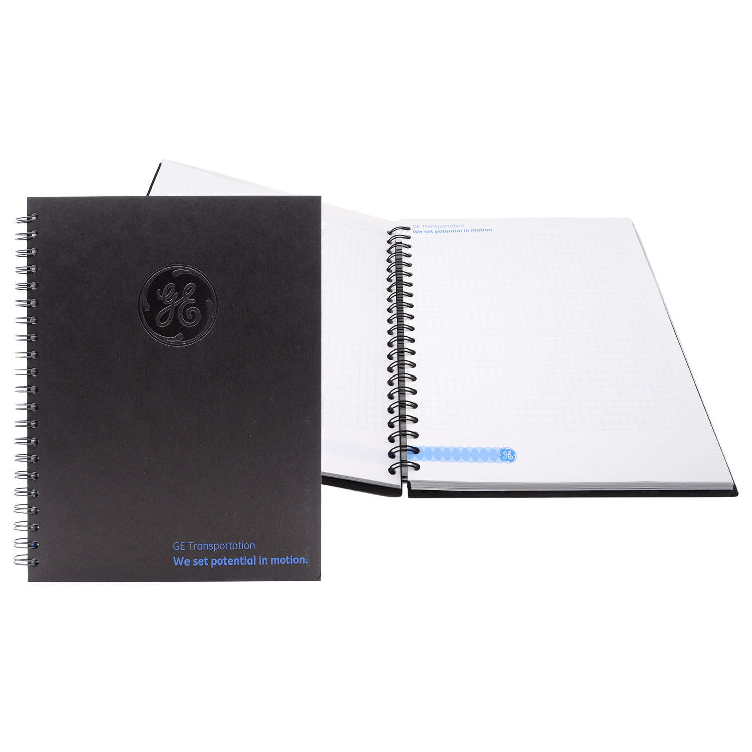 8.5" x 11" Recycled Spiral Journal 1