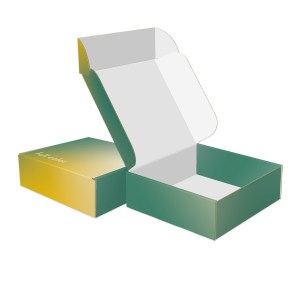 E-flute Full Color Custom Mailer Boxes - 7.5" x 7.5" x 2.5" 1 E-flute Full Color Custom Mailer Boxes - 7.5" x 7.5" x 2.5" 1