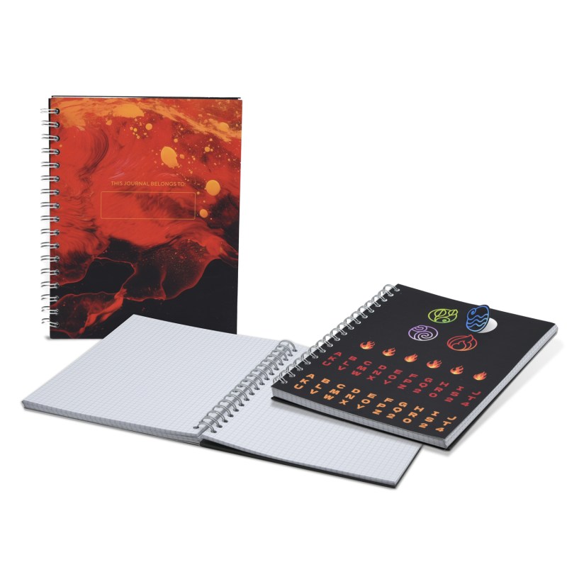 7" X 9" Full Color Spiral Sticker Journal 1 7" X 9" Full Color Spiral Sticker Journal 1
