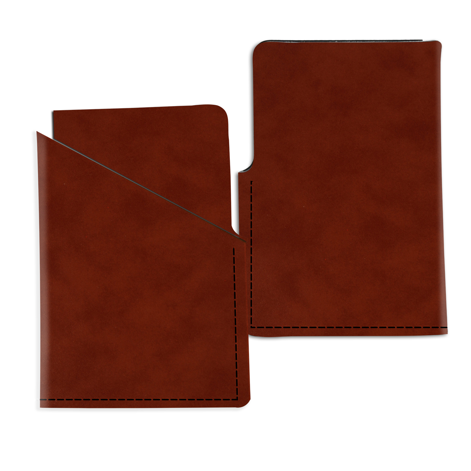 Vertical Leather Business Cards Wallet 1