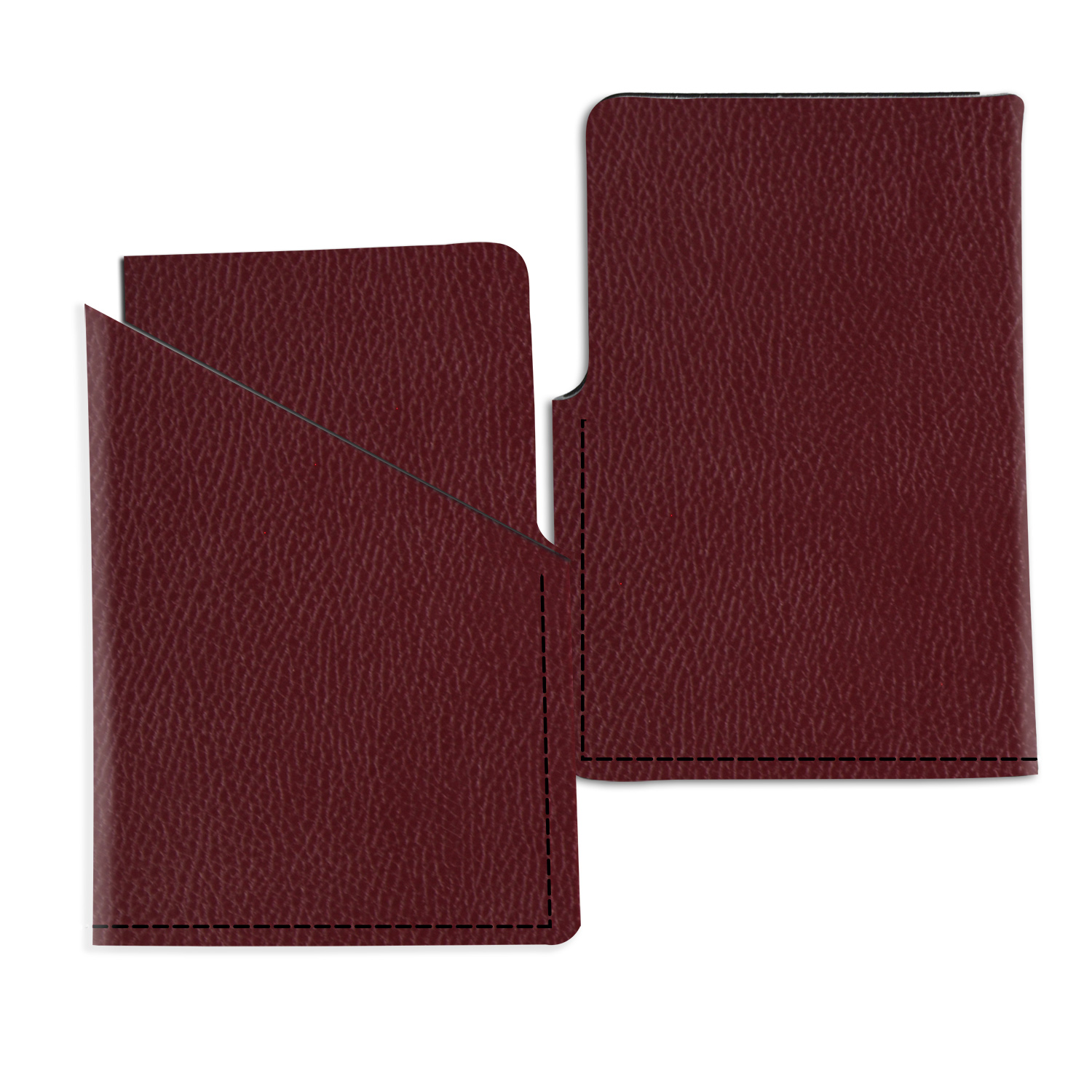 Vertical Leather Business Cards Wallet 1
